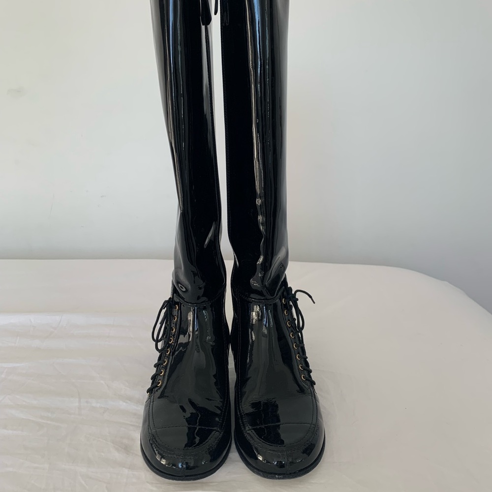 Chanel Rain Boots